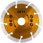 Диск отрезной алмазный по камню FIT 230х2,4х10х22,2 мм Турбо-крупный зуб 37507