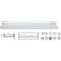Светильник ЛПО, Navigator, SBL-L WH, ЛЛ-20w/5300K/IP20 840Lm G5 Т4, пластик, белый