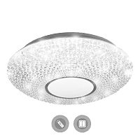 Светильник ИПО, Estares, SBL-R WH, LED-60w/4400K/IP20 300-5400Lm, акрил/пластик, декор.прозрачный/се