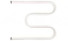 Полотенцесушитель М 500*500 1" GR белый матовый (креп. в компл.)