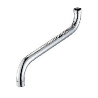 Излив для ванны "Thermofix" (хром, круглый, изогнутый) (24см)