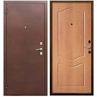 Дверь мет. VD-01  Миланский орех (70мм) 860R
