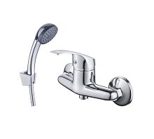 DR71055 Cмеситель д/душа однорычажный, ЛАТУНЬ, хром (12)