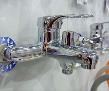 A3102 ALOUTE  Смеситель для ванны одноручковый c коротким изливом, Ø40, (AL), хром