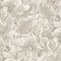 WG5117/Обои/Wiganford/Teodoro/мотив листья серо серебристые  к арт.WG5027, WG50172
/Компактный винил