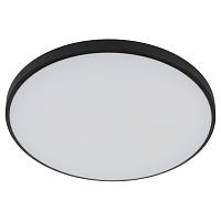 Светильник потолочный светодиодный ЭРА Классик без ДУ SPB-6 Slim Base BK 24W -5K