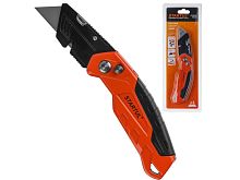 Нож с трапец. лезвием STARTUL PROFI Складной ST0950