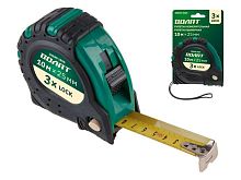 Рулетка ВОЛАТ 10 м х 25 мм Обрезин. корпус 20040-1025