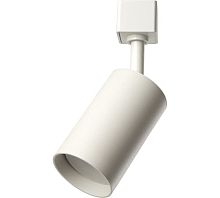 Feron св-к трековый на шинопровод GU10 AL155 белый алюм. 56x56x190 1-фаз.  32473