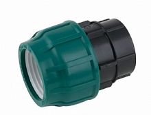 Муфта с внутренней резьбой (ПНД) "POELSAN" 32*3/4"  