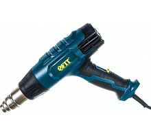 Фен технический 2000 Вт; 60/400/600 °C; 300/500/500 л/мин; рез. накл.; коробка