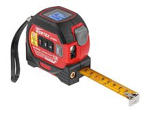 Дальномер лазерный + рулетка 5 м. WORTEX LR4004 0323134