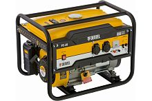 Генератор бензиновый PS-28, 2,8 кВт, 230В, 15л, ручной стартер// Denzel