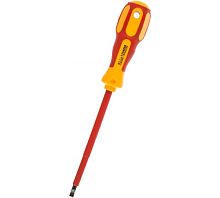 Отвертка ЭРА SL5х125 мм шлицевая диэлектрическая до 1000 В двухкомпонентная рукоятка