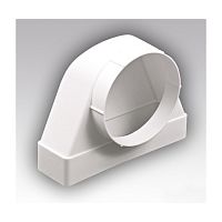 Соединитель канала 90" плоск. 60*120 фитинг 100мм (612СК10ФП)  04019