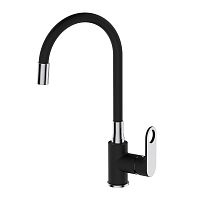 V043521C - Смеситель для кухни черный(10/1шт) (L)