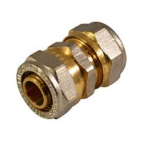 Соединитель мет.пласт. 20*20  