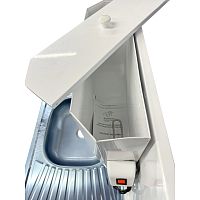 Рукомойник "Дачный 2-х дверный" металл. 500х800 белый (с ЭВН-20л + мойка НЕРЖ.+ кран металл.)