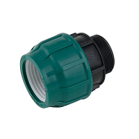 Муфта нар./рез. ПНД "POELSAN" (40х1 1/4")