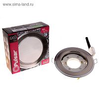 Светильник ИВО, PULSAR, СН+NI, LED-13w GХ53, металл, хром-никель