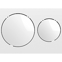 CN731-0 Кнопка для инсталляции круглая белая 