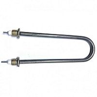 Тэн для воды, нержавеющая сталь, 2.5 кВт, M21, D12 мм, 250 мм, Ф2, G1/2, межосевое расстояние 80 мм,