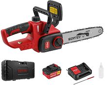 Аккум. пила цепная WORTEX CEC 3018 шина 30 см (12"), 3/8" LP, 1.1 мм ALL1 XLT SET БЕСЩЁТ.ДВИГ., 1