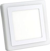 Панель ИПО, Smartbuy, SBL-S WH, LED-18w/6500K/IP20 1440Lm, пластик/металл, белый