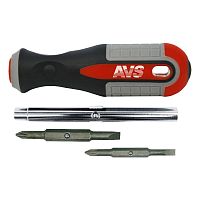 Отвертка комбинированная AVS 175 мм 4 в 1 OSK-4 