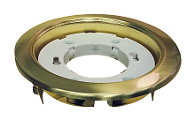 Светильник ИВО, Jazzway, GD, LED-13w GХ53, металл, золото матовое