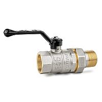 Кран шаровой с американкой полнопроходной (рычаг) LD Pride 3/4" (8)