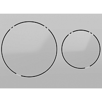 CN731-1 Кнопка для инсталляции круглая серая