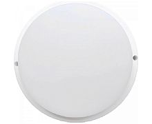 Ecola св-к ЖКХ св/д 30W 6500K 6K Круг 210x45 мат. бел. IP65 ДПП DPRD30ELC (40!)