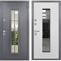 Дверь мет. ЛОНДОН Букле черный  RAL 9003 860 R