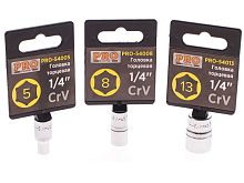 Головка торцевая PRO STARTUL 1/4" 10 мм 6-гранная CrV PRO-54010
