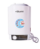 WH3010BR Водонагреватель накопительный Sturm!, 10л, 3кВт, устан под раковину, круглый корп
