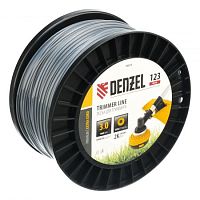 Корд триммерный Denzel 3,0 мм 123 м Круг Двухкомп. EXTRA CORD 96810