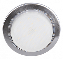 Светильник ИВО, Jazzway, СН, LED-13w GХ53, металл, хром матовый