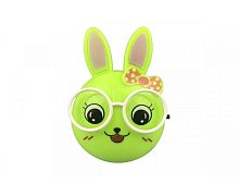 Camelion NL-241 ночник св/д 0.5W 100х75x80 Зайцы очкарики, 220V пластик/выкл.