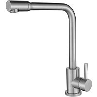 T40313B -2 OUTE Смеситель для кухни одноручковый на гайке, d 35, нерж.