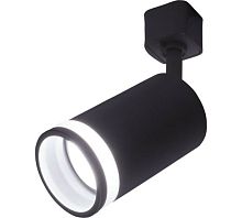 Feron св-к трековый на шинопровод GU10 AL161 черный алюм. 56x56x190 1-фаз.  41370