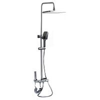 Душевая система SANTREK AQUA-1305 PRESTIGE (SAP-1305)  шар. d-28 с верхним душем, смесителем, гигиен