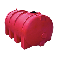 Емкость горизонтальная 10000л Усиленная (Красный Усиленная (крышка 455 пОВ/Откид)
