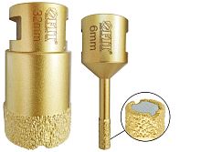 Коронка алмазная для УШМ FIT 40 мм  По керамограниту 16345