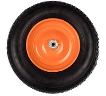 Колесо пневматическое, 4.80/4.00 -8, D380мм, подш. внут. диам. 12мм, длина оси 80мм// Palisad