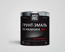 Грунт-эмаль 3в1 ARCO IRIS синяя. 0,9кг