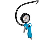 Пистолет для подкачки колес DGM TG10Быстросъем, с манометром DG4018-1 