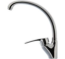 Смеситель T40-23 д/кухни с высок.поворот.изливом, хром