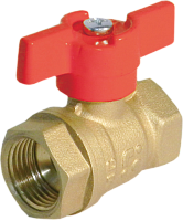 Кран шар 1/2" г/ш руч. (НИКЕЛЬ) 11Б27п1 ДУ15 РУ16 БОЛОГОЕ (1/60)