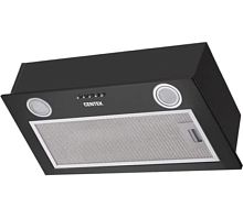 Вытяжка Centek CT-1850-52 Black <встраиваемая> ширина 52 см 600 м3/час (83 Вт), 3 скор, LED
